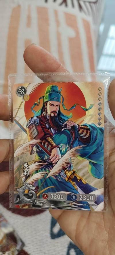 秋原瞳的小店第15期（花开花落，唯渔作伴，人生处处是相逢） - 卡游三国原膜关羽一组