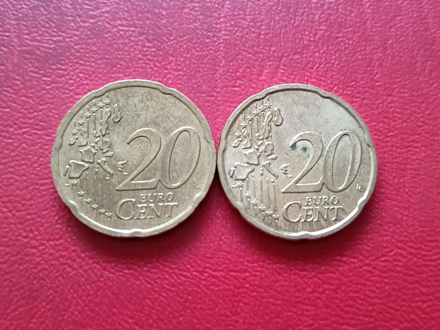 【云涧收藏】第三十三场 德国2002年2厂标20殴分2枚