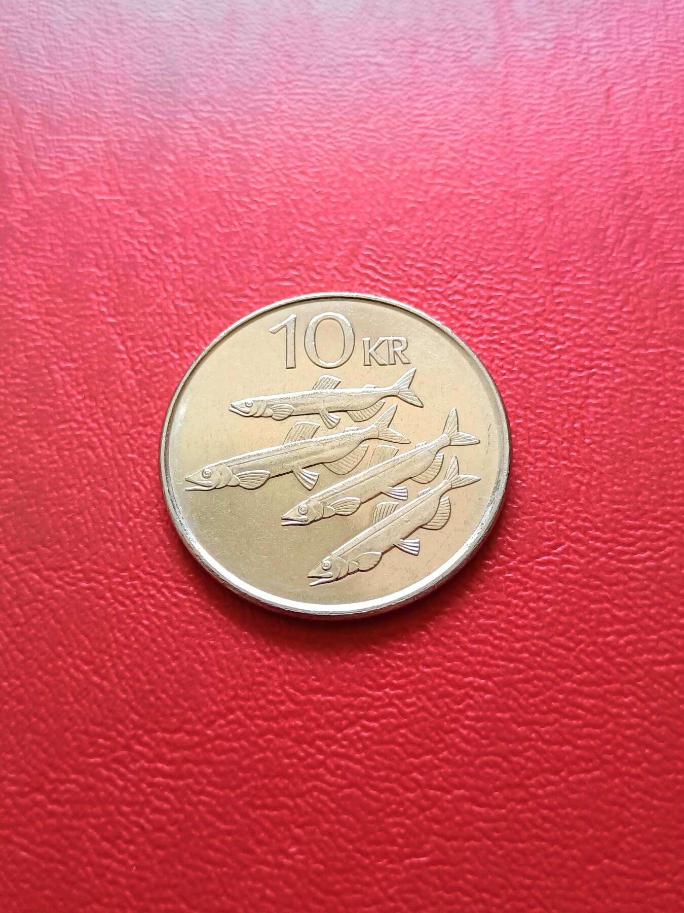 【云涧收藏】第三十三场 冰岛2004年10克朗，UNC