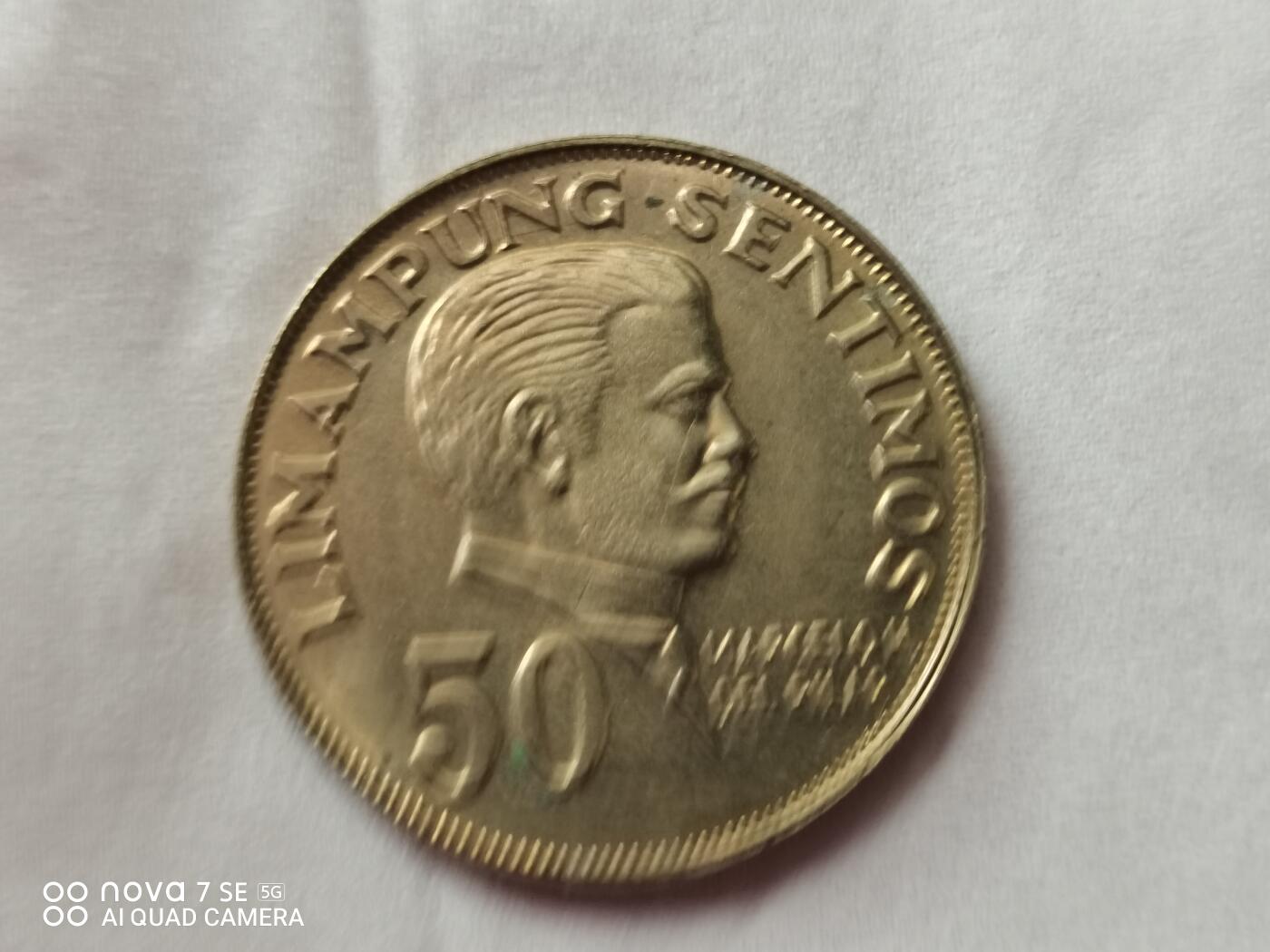 外国硬币 菲律宾50分
