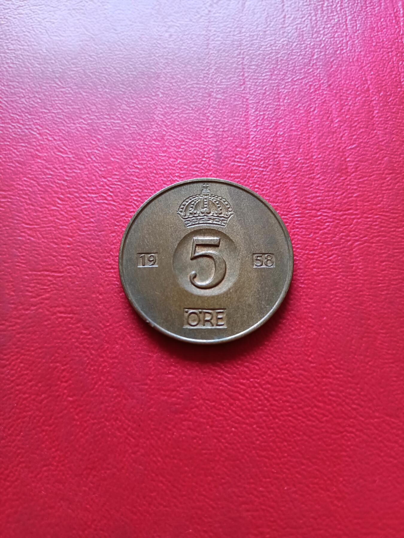 【云涧收藏】第三十三场 瑞典1958年5殴尔