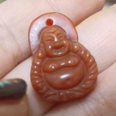 颜紫熹品牌藏传回流天珠玛瑙玉髓福利专场第2期 - 藏区回流天然玛瑙吊坠