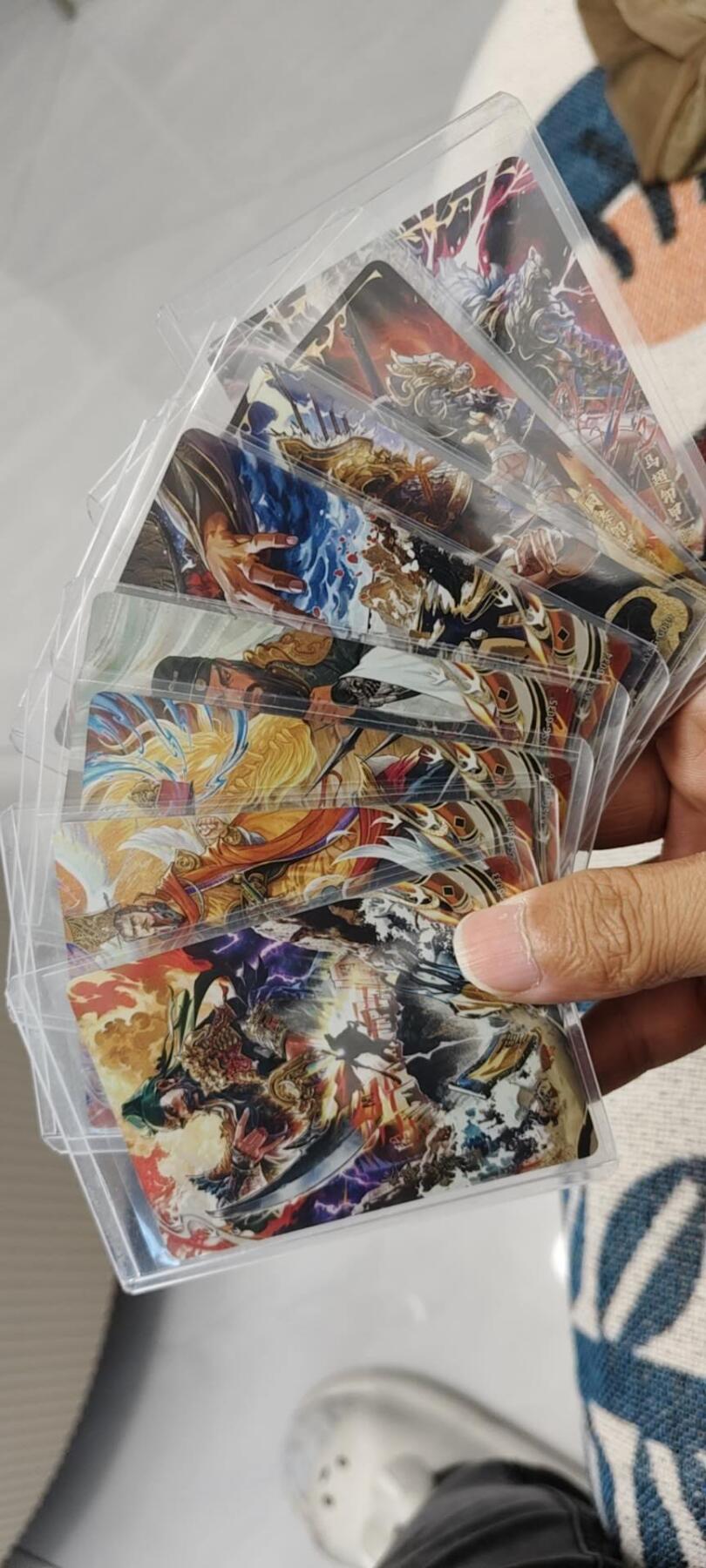 秋原瞳的小店第15期（收各类拍品，私聊拍卖主） 卡游三国6弹千古一瞬全套8张包括主题卡水淹七军