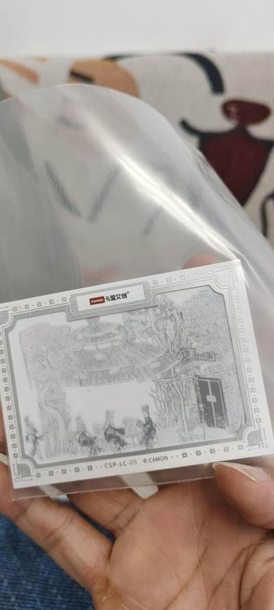 秋原瞳的小店第15期（花开花落，唯渔作伴，人生处处是相逢） - 卡盟文创三顾茅庐，🈶瑕疵，介意勿拍，实物有点皮影的感觉
