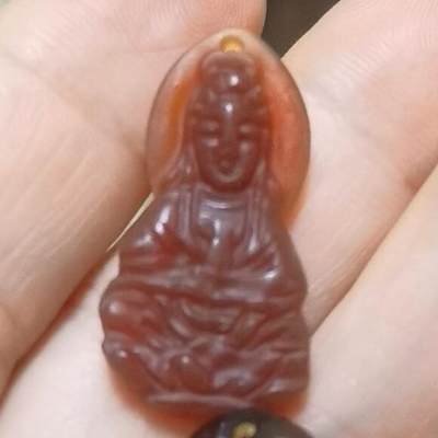颜紫熹品牌藏传回流天珠玛瑙玉髓福利专场第2期 - 藏区回流天然玛瑙吊坠