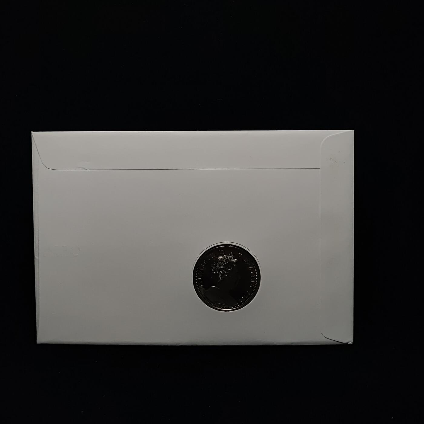 【铜匠收藏】★第115场★精品邮币封专场，无佣金，200包邮。不满200元，支付5元运费。《接受代拍 代送NGC评级》 2001年直布罗陀克朗币封 维多利亚时代邮币封