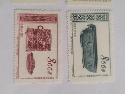 邮票专场 1954年 伟大的祖国 文物纪念邮票一套。