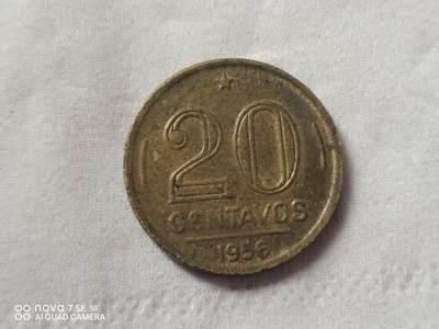 外国硬币 - 56年巴西20分