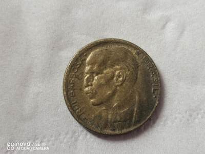 外国硬币 56年巴西20分