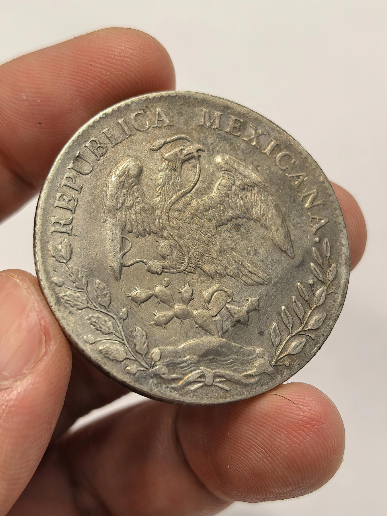 博洋堂世界钱币拍卖第125期（全场包邮） 墨西哥花边鹰洋1892MO AM 好品好羽无戳