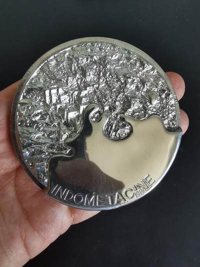 老王徽章第125期 - 法国纪念章    直径82mm   重量223.8g