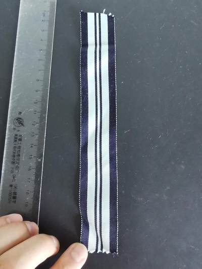 老王徽章第125期 - 英国二战印度服役奖章绶带    长度21cm