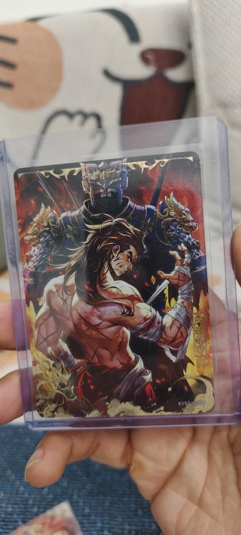 秋原瞳的小店第15期（收各类拍品，私聊拍卖主） 卡游三国千古一瞬周泰邂甲