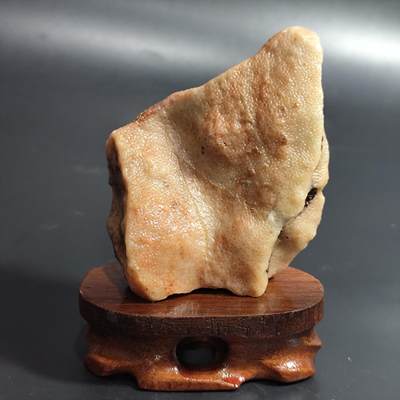 希腊罗马丝路打制币化石【中外钱币放漏】专场！陆小鱼的钱币仓，限时拍卖第064场 - 红色鱼籽纹料珊瑚化石 玉化程度非常好 玉质温润 4.5亿年前奥陶纪时期海洋古生物化石标本315g