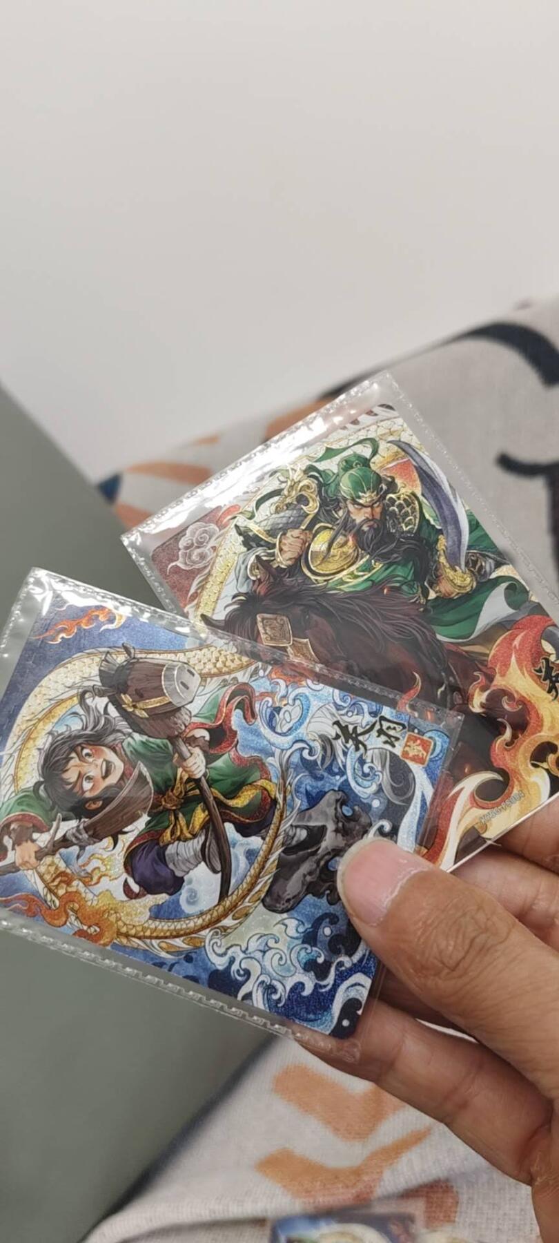 秋原瞳的小店第15期（收各类拍品，私聊拍卖主） 卡游三国浮生如梦关羽一对