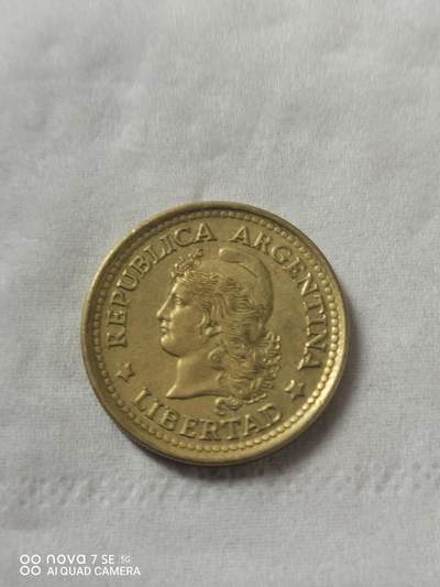 外国硬币 70年阿根廷50分