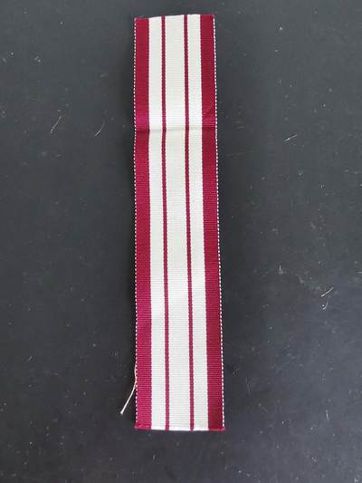 老王徽章第125期 - 英国海军常规服役奖章绶带   16cm    