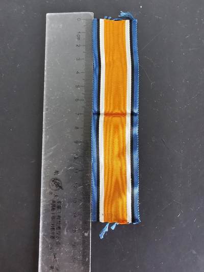 老王徽章第125期 - 英国一战纪念章绶带    14cm