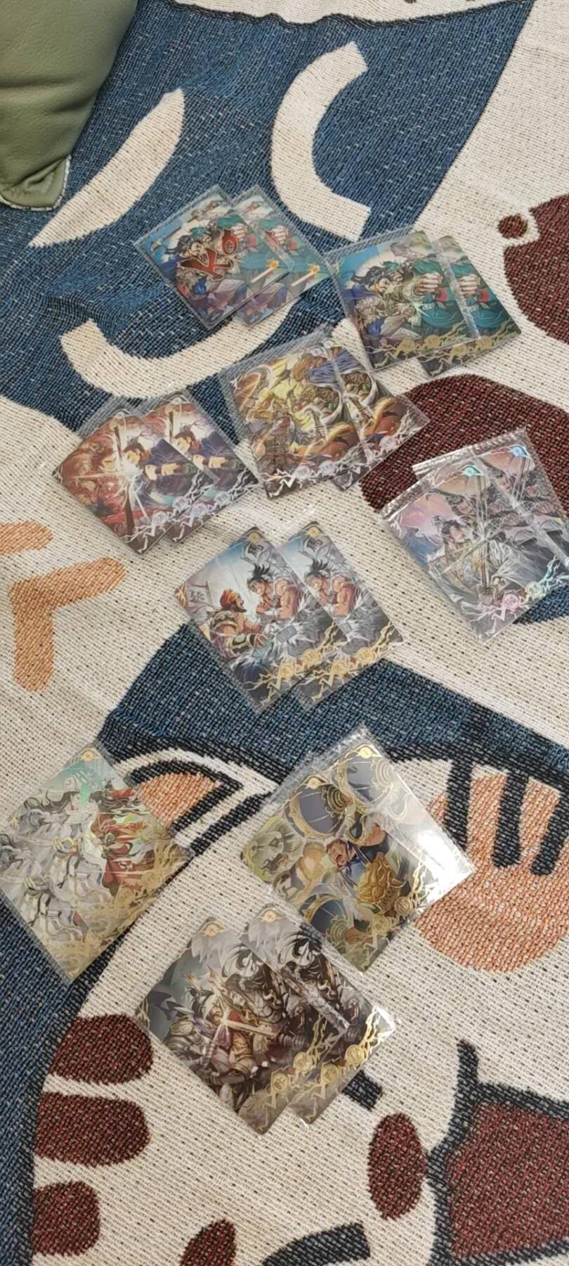 秋原瞳的小店第15期（收各类拍品，私聊拍卖主） 卡游三国原膜对决卡一套8➕隐藏ko9张性价比之王01