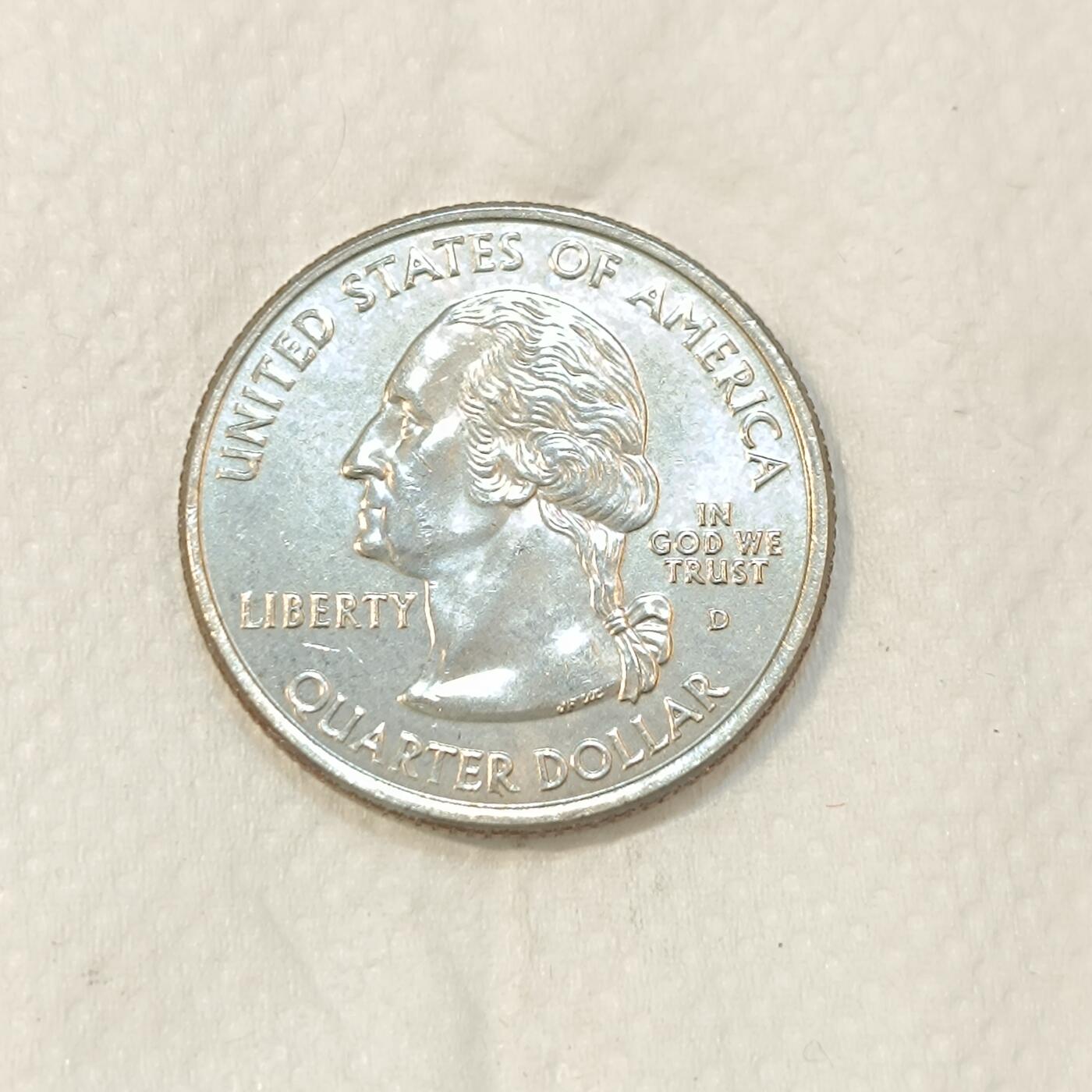 君烨收藏 0元起拍 散币场 每天一场 可留存 第26场 周日发货 24美国25分纪念币