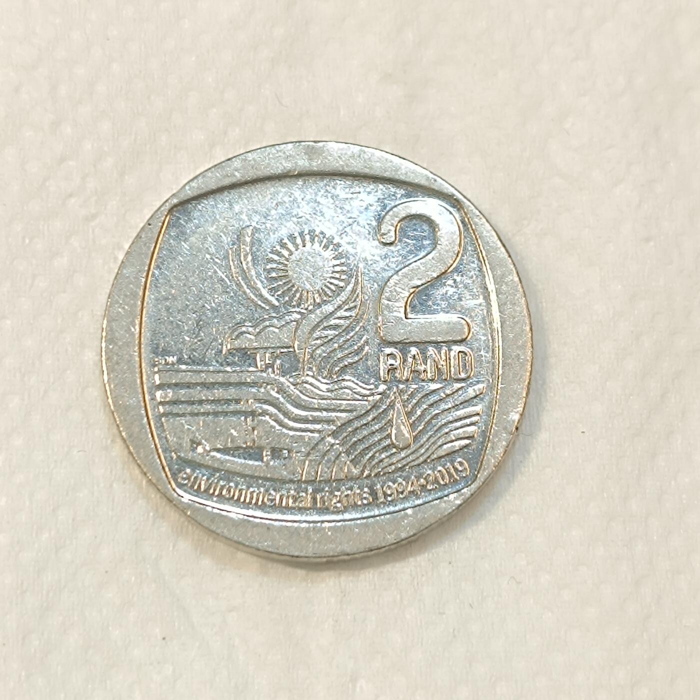 君烨收藏 0元起拍 散币场 每天一场 可留存 第26场 周日发货 34南非2兰特纪念币