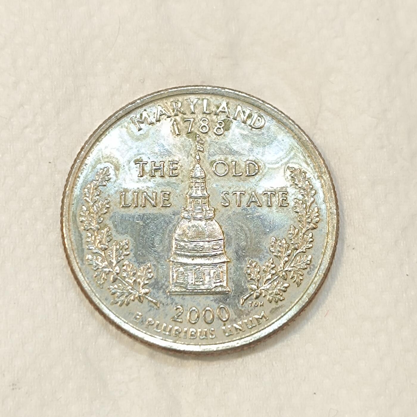 君烨收藏 0元起拍 散币场 每天一场 可留存 第26场 周日发货 22美国25分纪念币