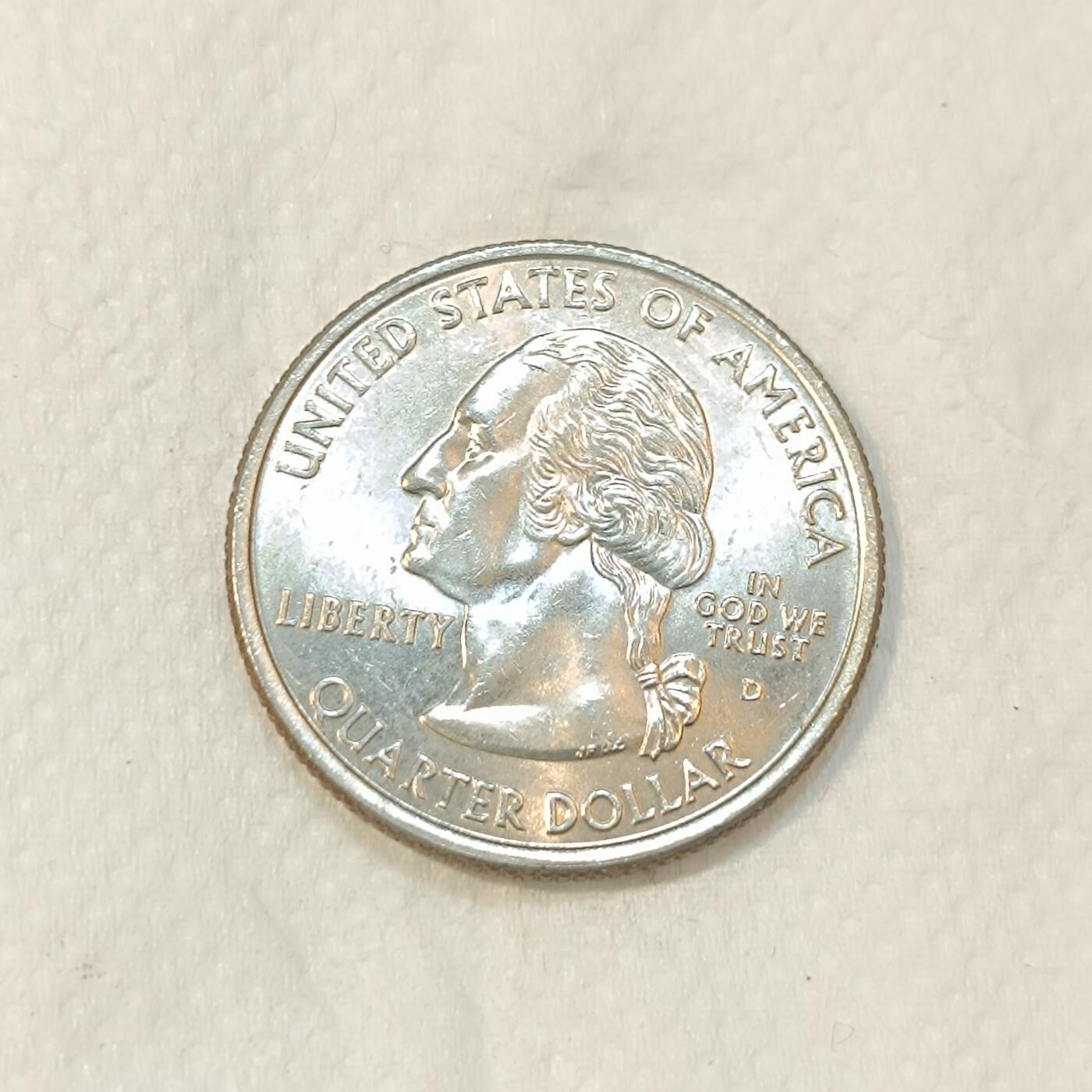 君烨收藏 0元起拍 散币场 每天一场 可留存 第26场 周日发货 23美国25分纪念币