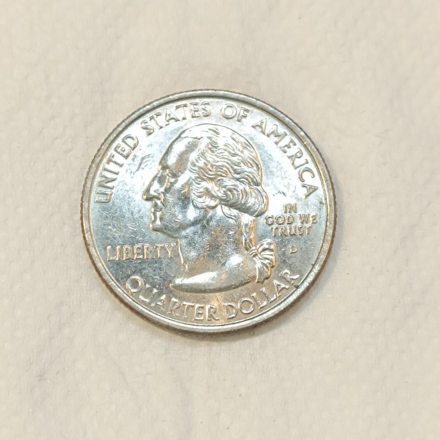 君烨收藏 0元起拍 散币场 每天一场 可留存 第26场 周日发货 28美国25分纪念币