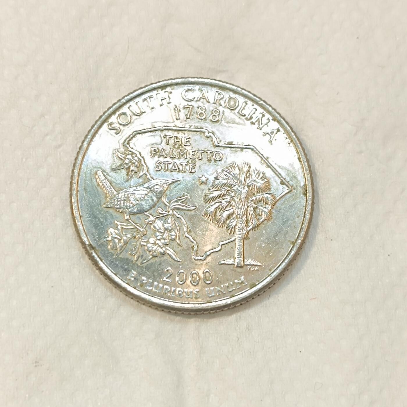 君烨收藏 0元起拍 散币场 每天一场 可留存 第26场 周日发货 23美国25分纪念币