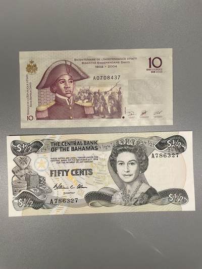 (被鸽重拍）加勒比小精品二枚 UNC - (被鸽重拍）加勒比小精品二枚 UNC