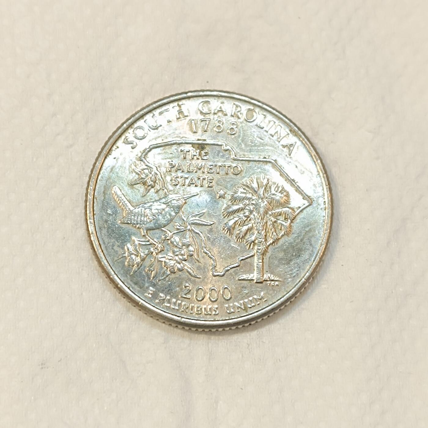 君烨收藏 0元起拍 散币场 每天一场 可留存 第26场 周日发货 28美国25分纪念币