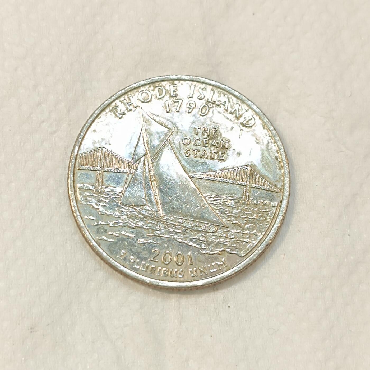 君烨收藏 0元起拍 散币场 每天一场 可留存 第26场 周日发货 25美国25分纪念币