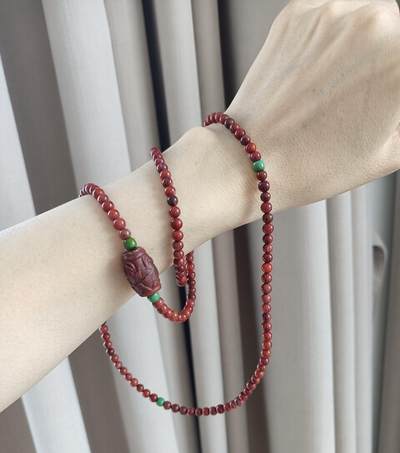 精品天然南红专场｜支持全国鉴定 天然包浆南红项链｜手串