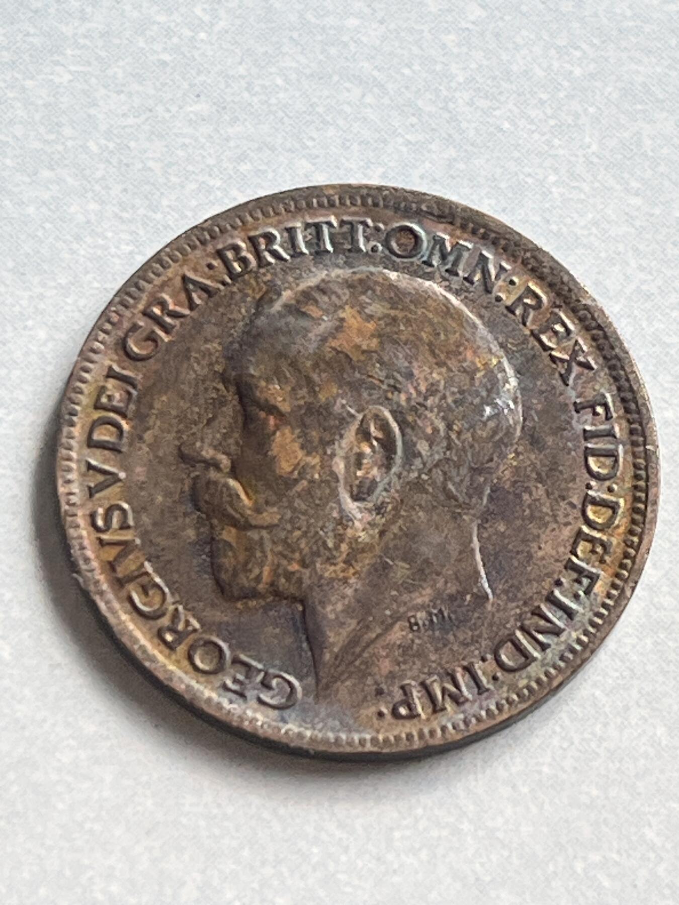 神仙姐姐-中外币专场1 1917年 英国1法新