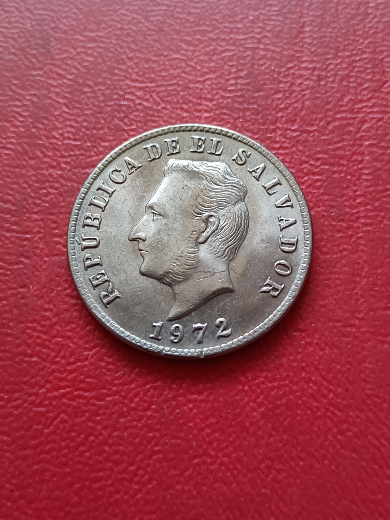 【云涧收藏】第三十四场 萨尔瓦多1972年5分，UNC