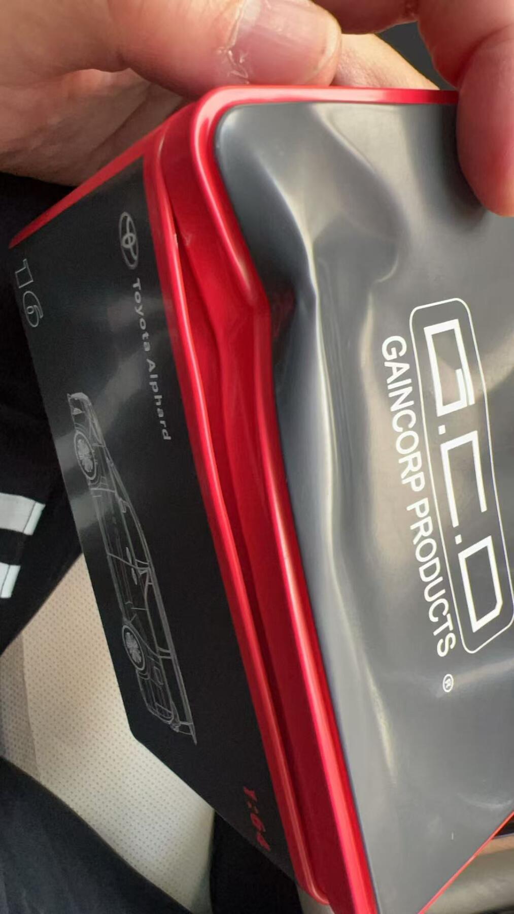 零元拍：丰田亚洲首席形象大使，国民女神高圆圆亲笔签名丰田原厂埃尔法1:64 合金车模