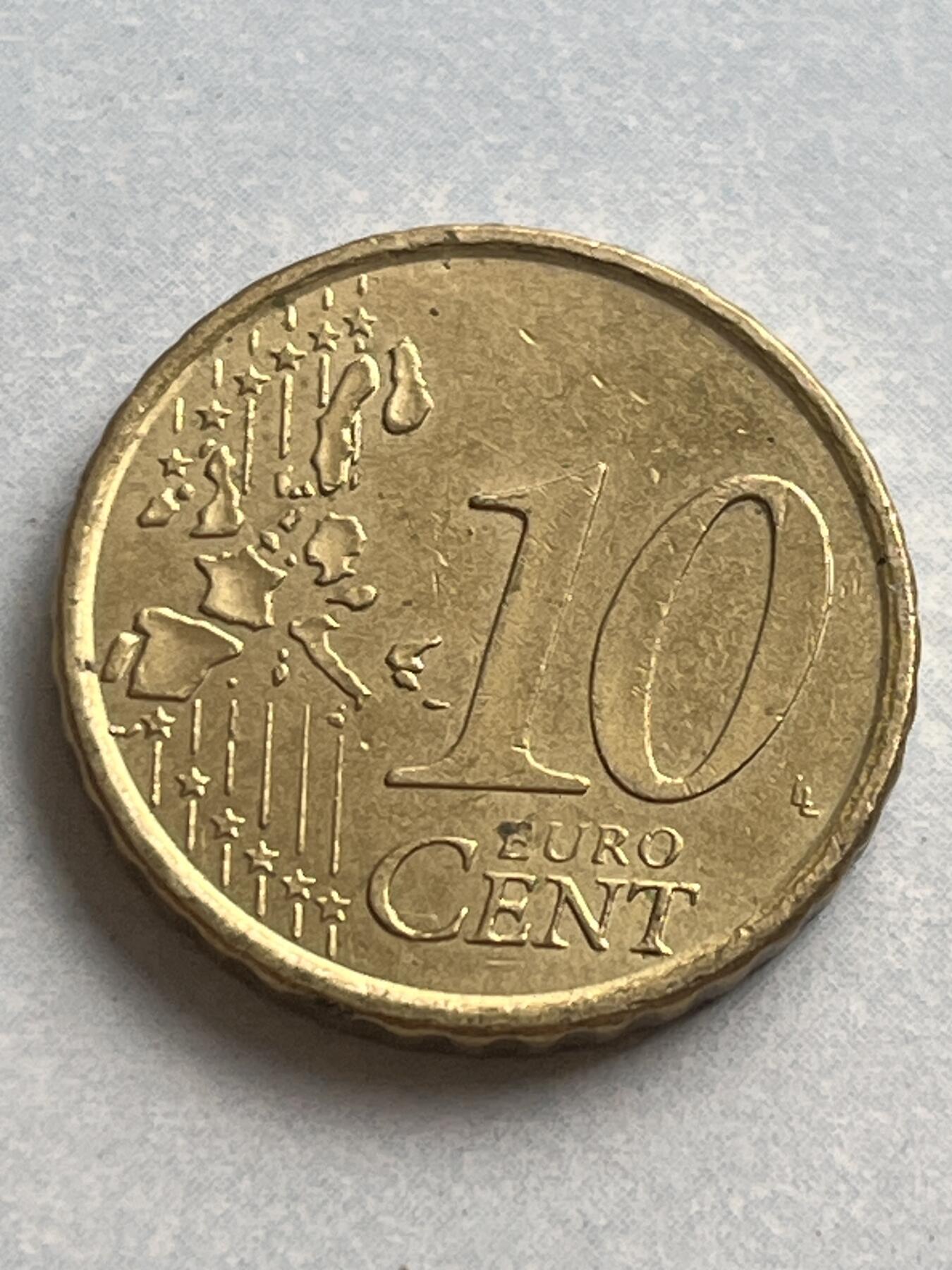 神仙姐姐-中外币专场1 2002年 西班牙10欧分