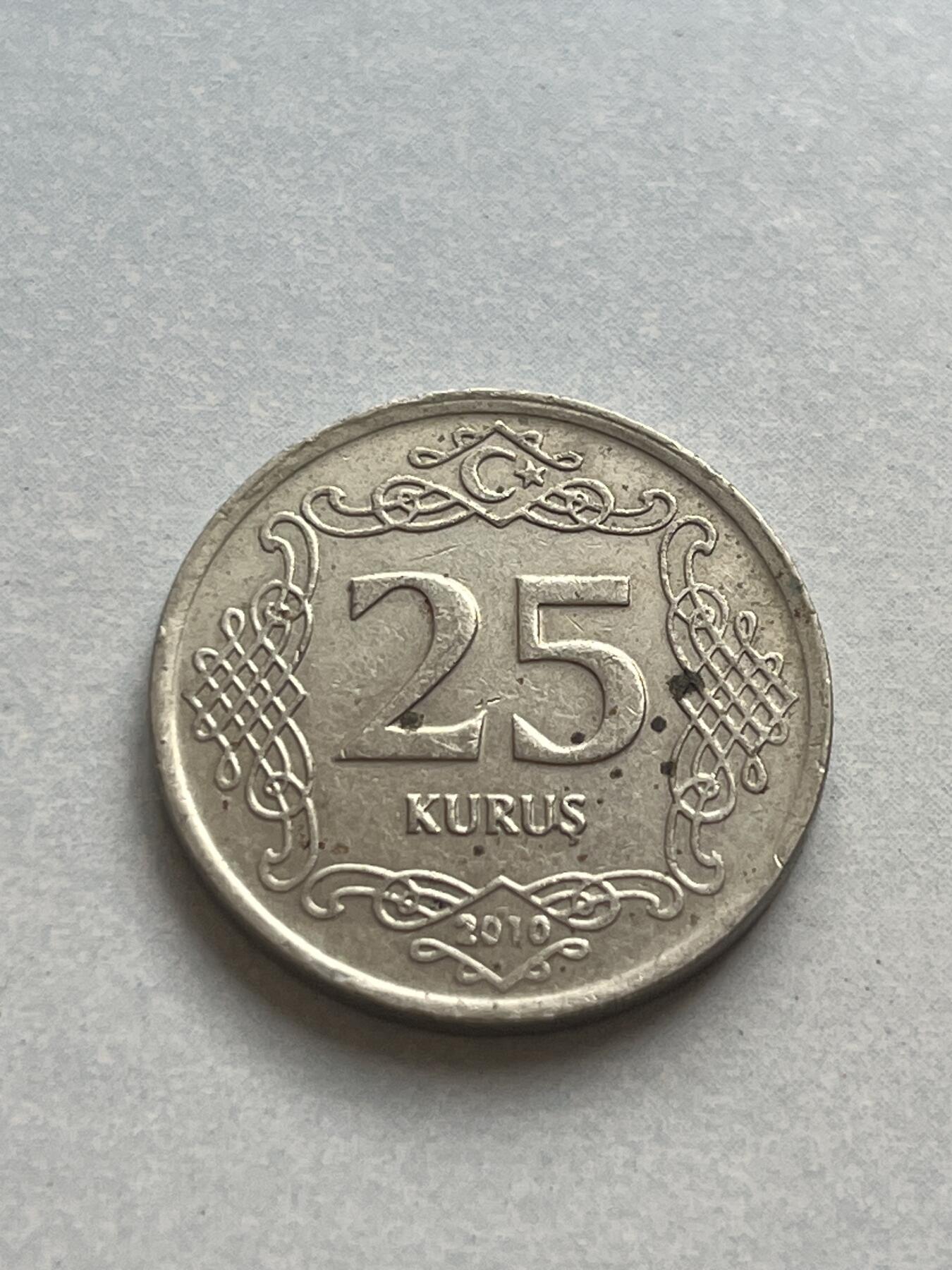神仙姐姐-中外币专场1 2010年 土耳其25库鲁
