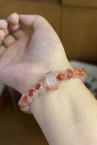 精品天然南红专场｜支持全国鉴定 天然南红冰飘鸿运当头手串