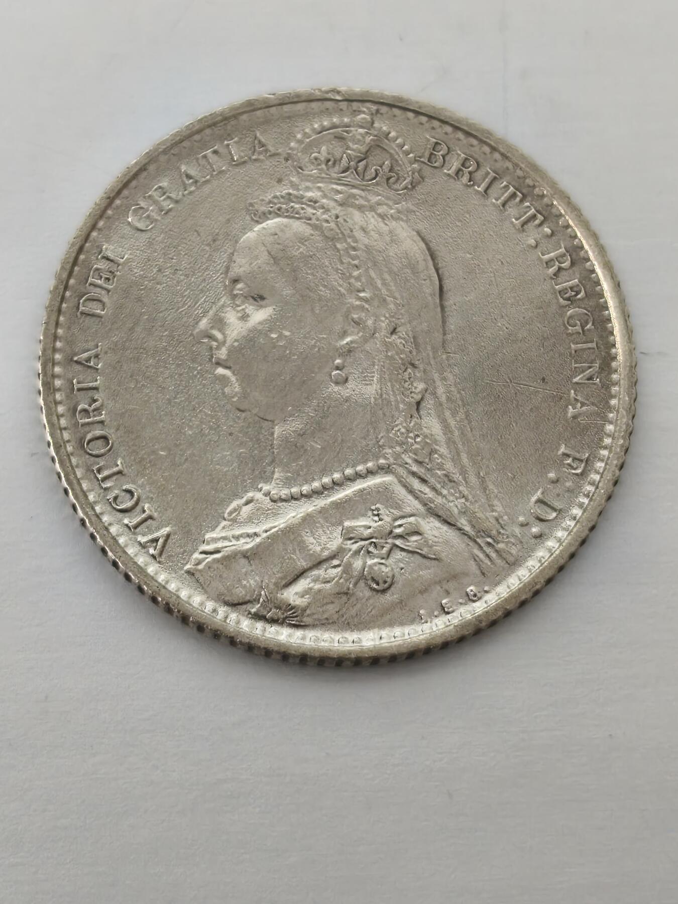 Krab外币市集Vol.12 英国维多利亚1887年1先令