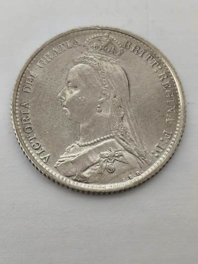 Krab外币市集Vol.12 英国维多利亚1887年1先令