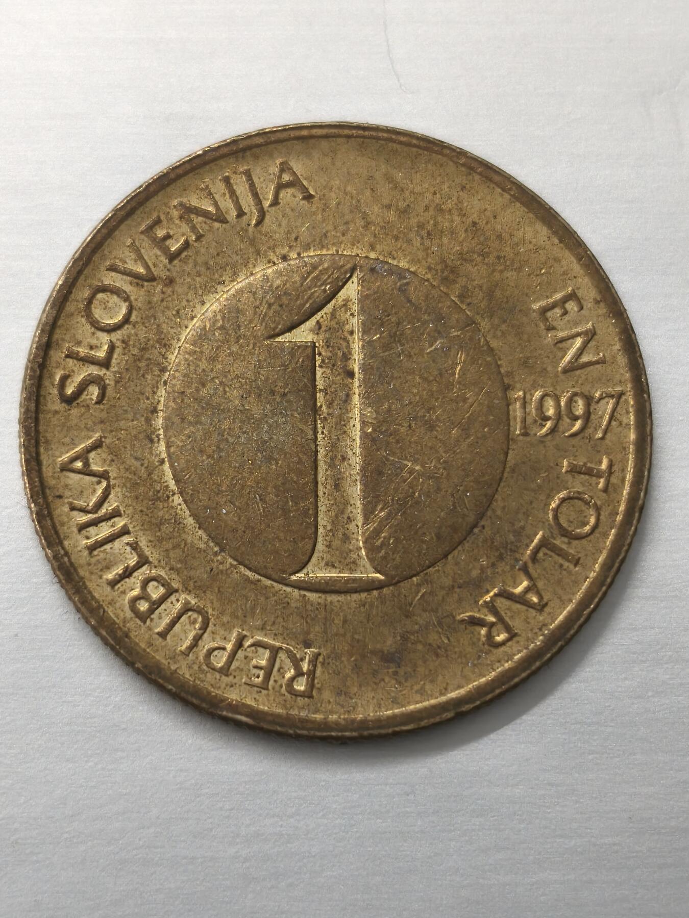 Krab外币市集Vol.12 斯洛文尼亚1991年1托拉