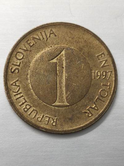 Krab外币市集Vol.12 斯洛文尼亚1991年1托拉