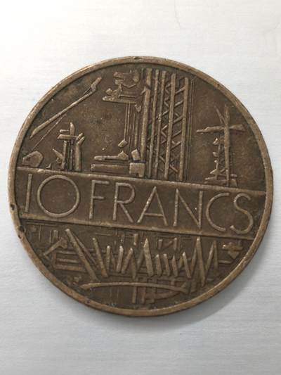 Krab外币市集Vol.12 法国1976年10法郎