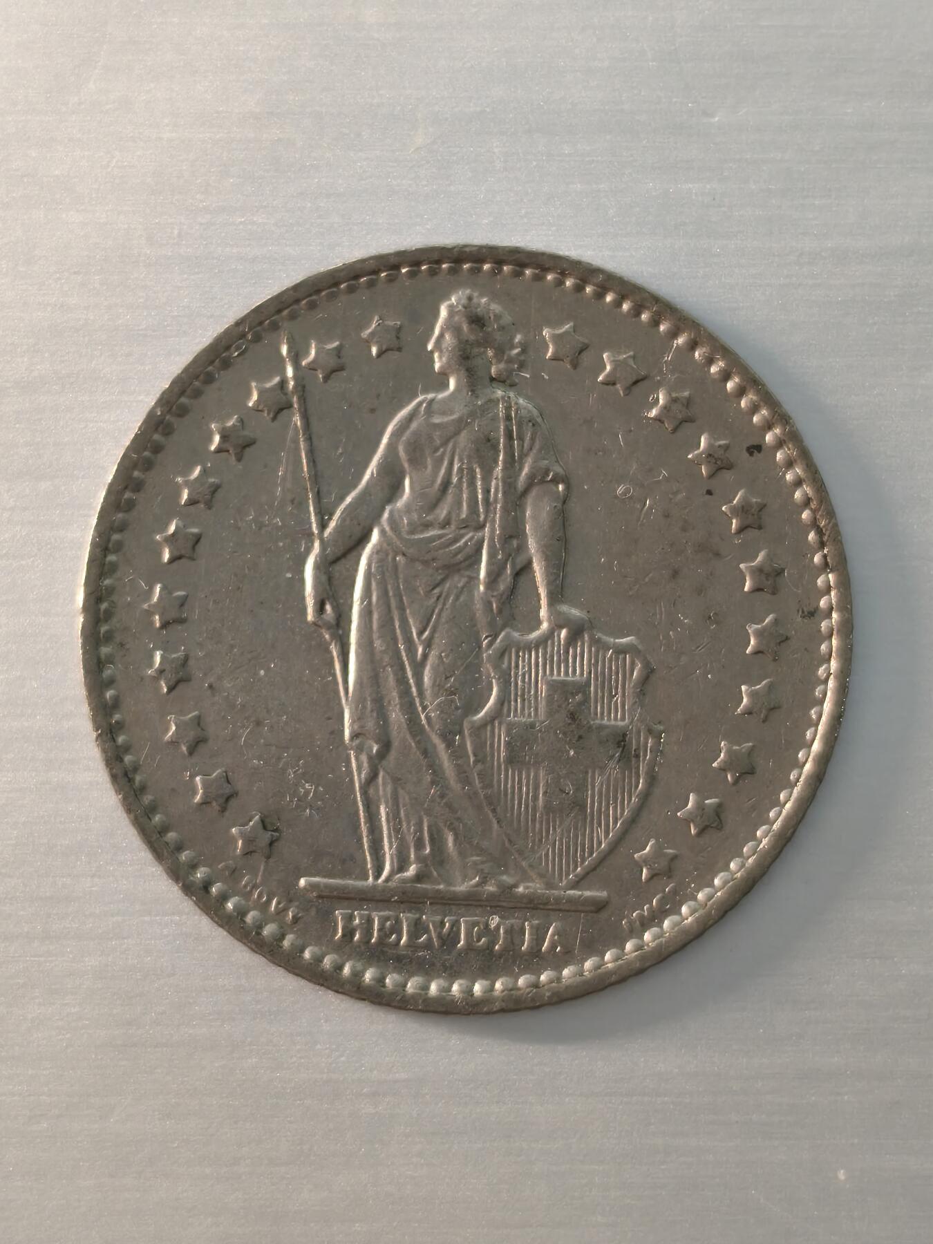 Krab外币市集Vol.12 瑞士1980年1法郎