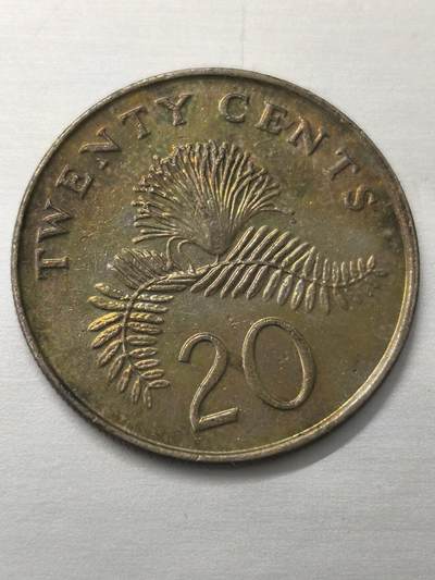 Krab外币市集Vol.12 新加坡1987年20分