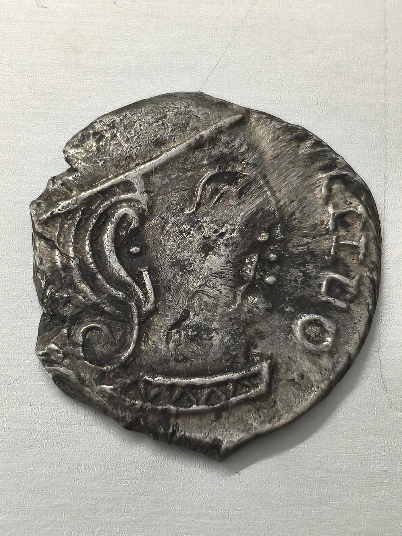 Krab外币市集Vol.12 古印度刹帝利王朝国王肖像银币