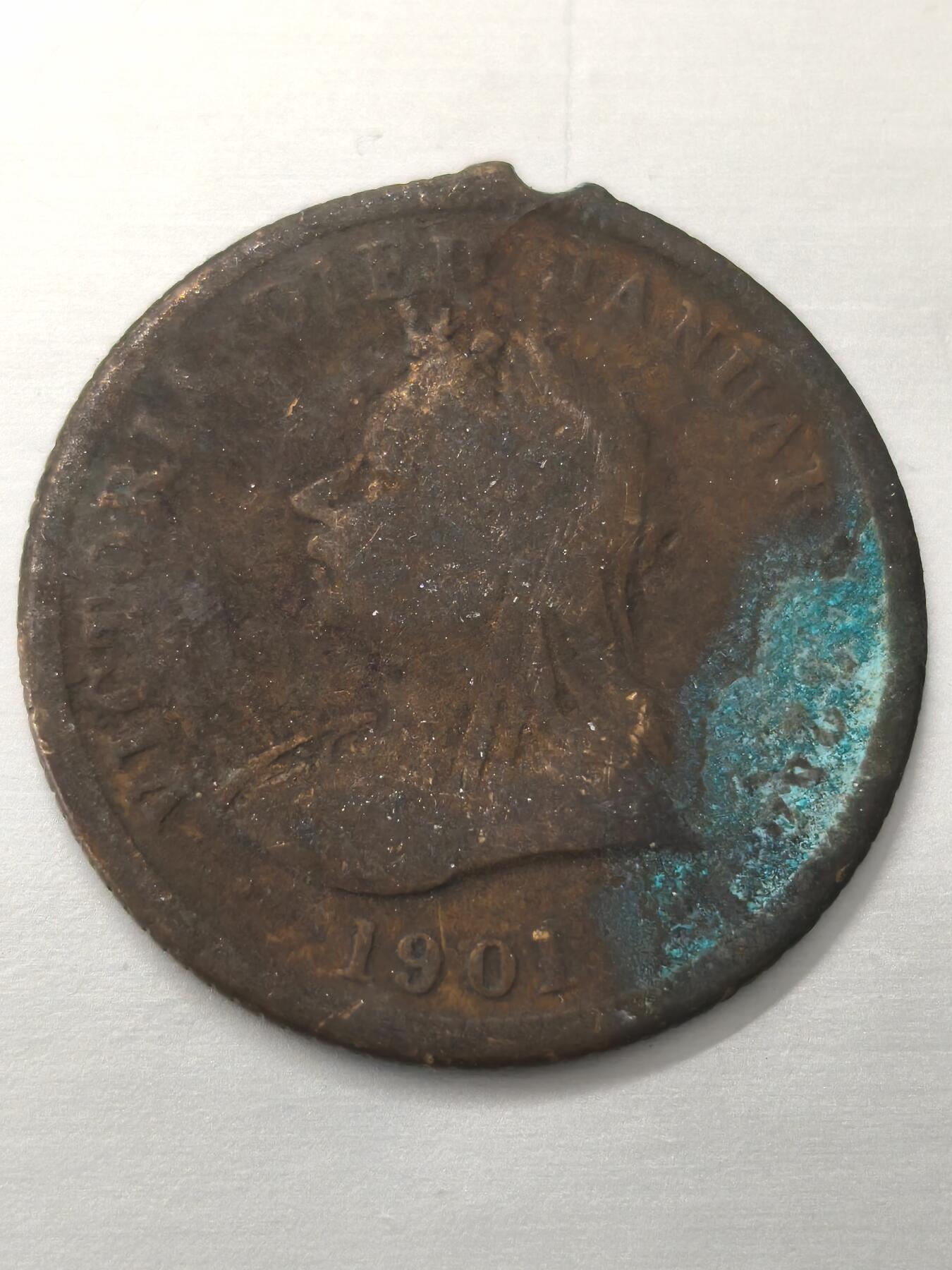 Krab外币市集Vol.12 1901年维多利亚/爱德华七世铜章