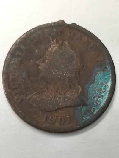 Krab外币市集Vol.12 1901年维多利亚/爱德华七世铜章