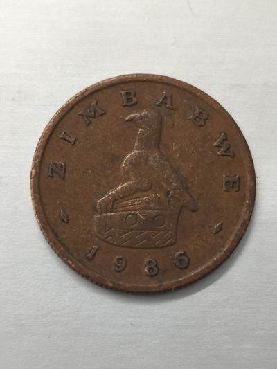 Krab外币市集Vol.12 津巴布韦1986年1分